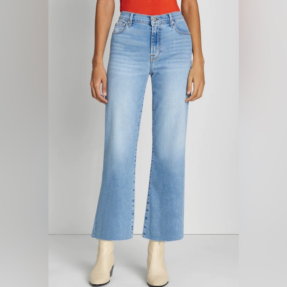 7 For All Mankind Cropped Alexa Jeans